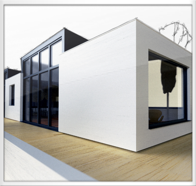 Neubau Entwurf Architekt Liersch