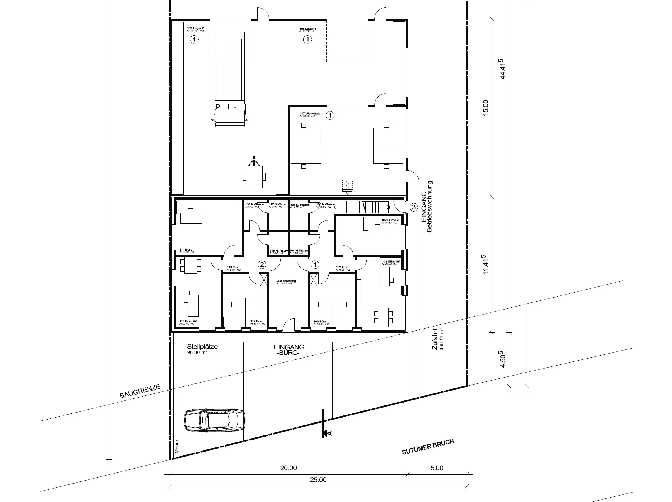 Neubau Wohn- und Bürogebäude Datteln
