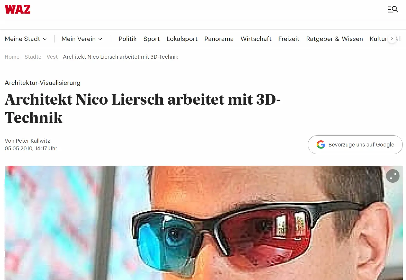 Neuer Artikel WAZ